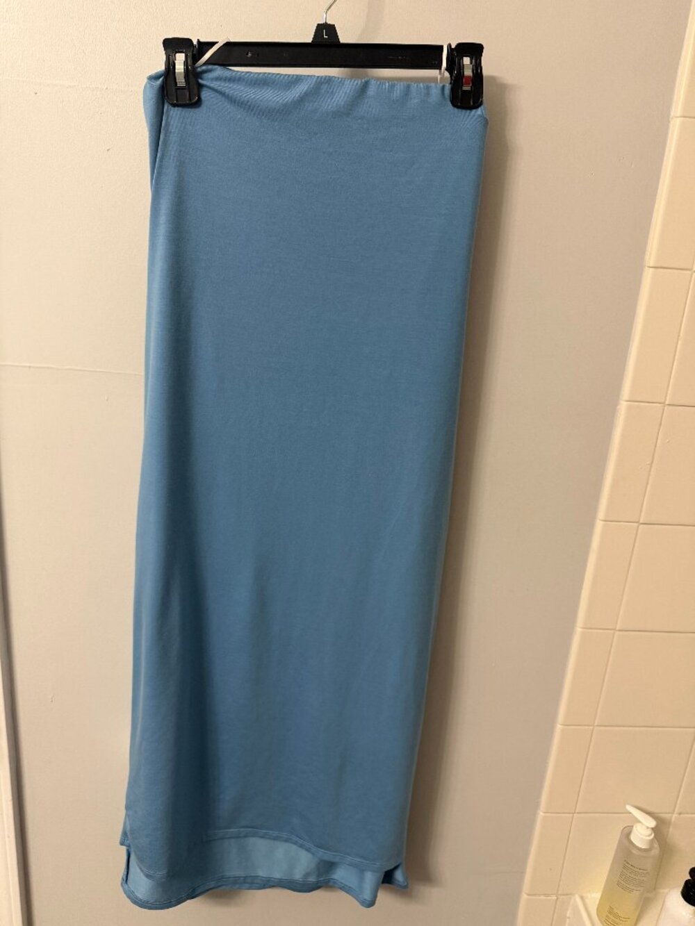 Reformation Etta Knit Dress Blue - Size XL